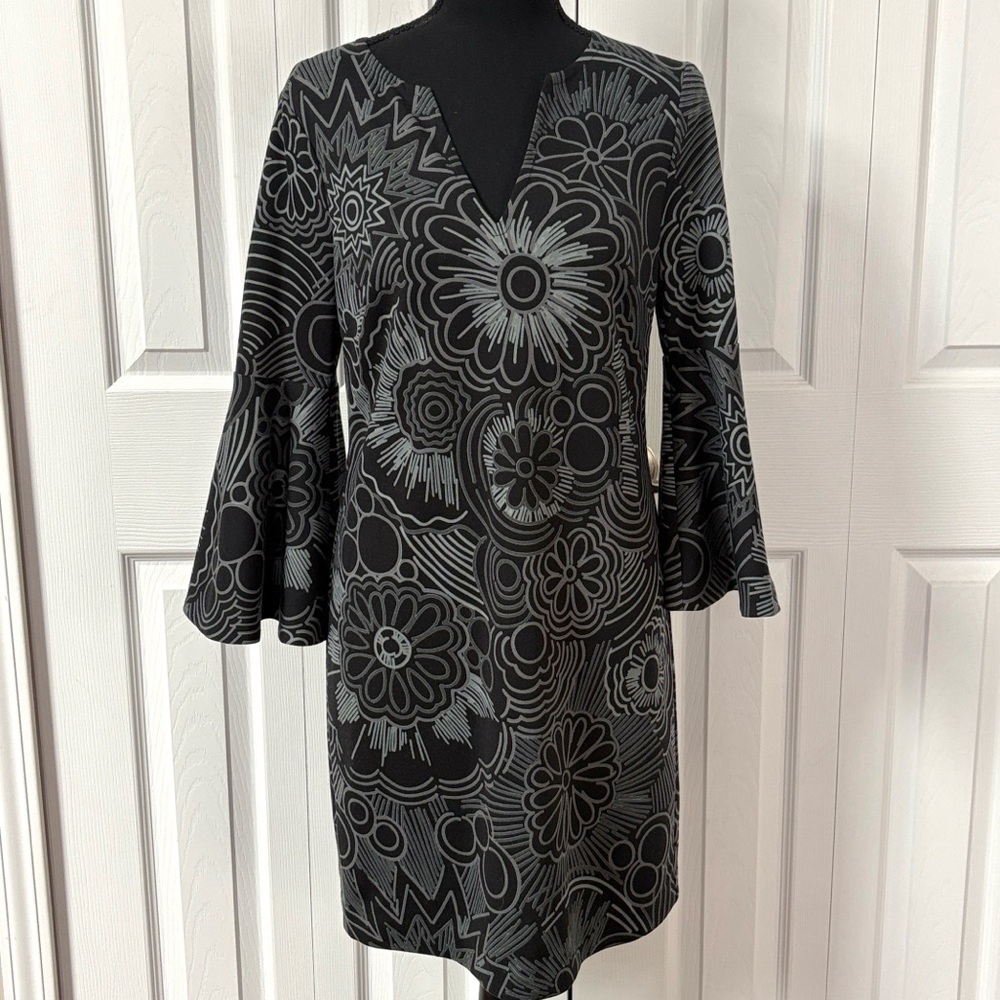 Trina Turk Geometric Print Mini Dress